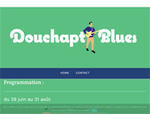 Tablet Screenshot of douchapt-blues.fr